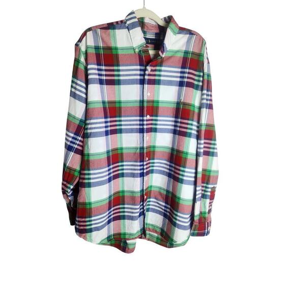 Ralph Lauren Other - Ralph Lauren Mens Button Down Shirt sz XLT  plaid preppy Academia flesh pony